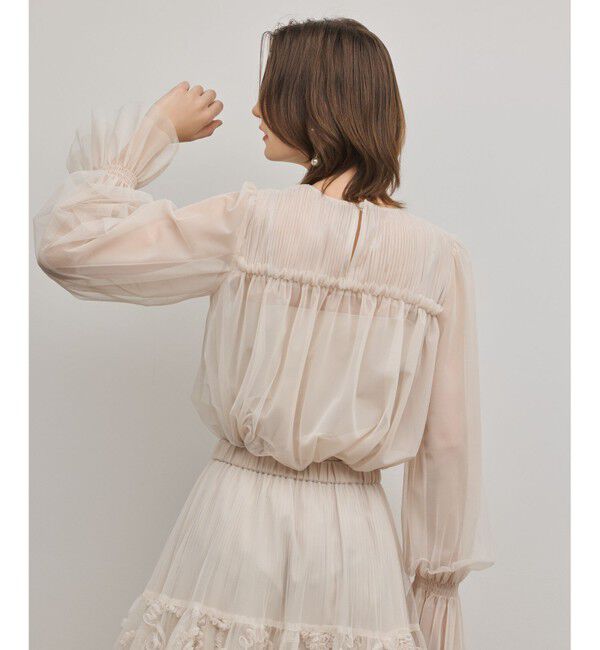 Diagram「チュールタイブラウス」|シャツ・ブラウス|