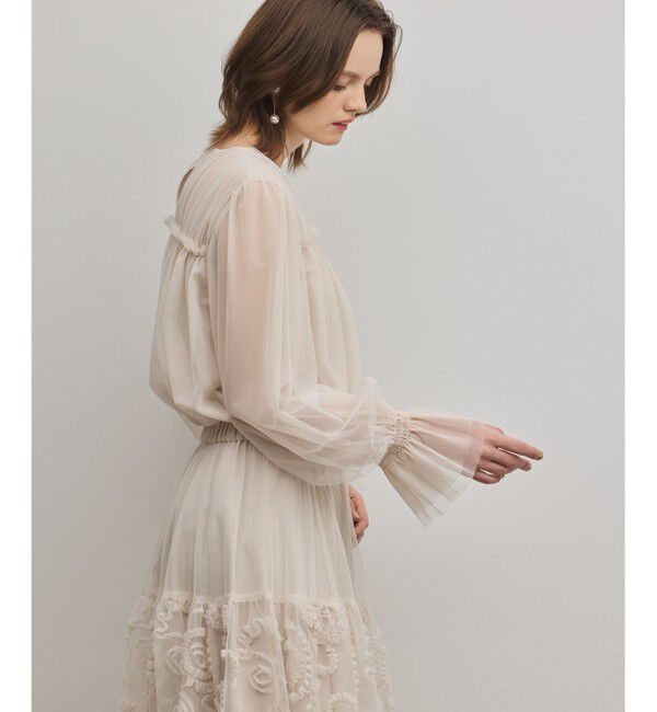 Diagram「チュールタイブラウス」|シャツ・ブラウス|