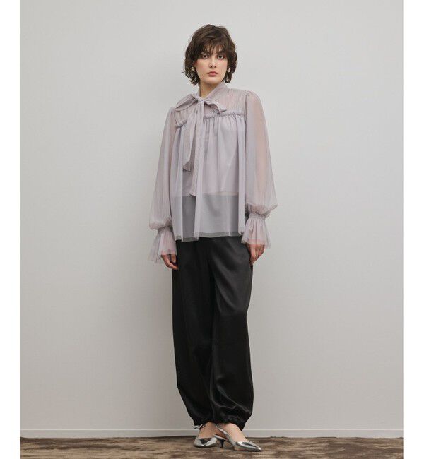 Diagram「チュールタイブラウス」|シャツ・ブラウス|