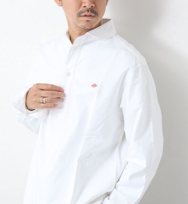 NOLLEY'S goodman「【DANTON/ダントン】ROUND COLLAR P.O SHIRT LS 25SS」|シャツ・ブラウス|