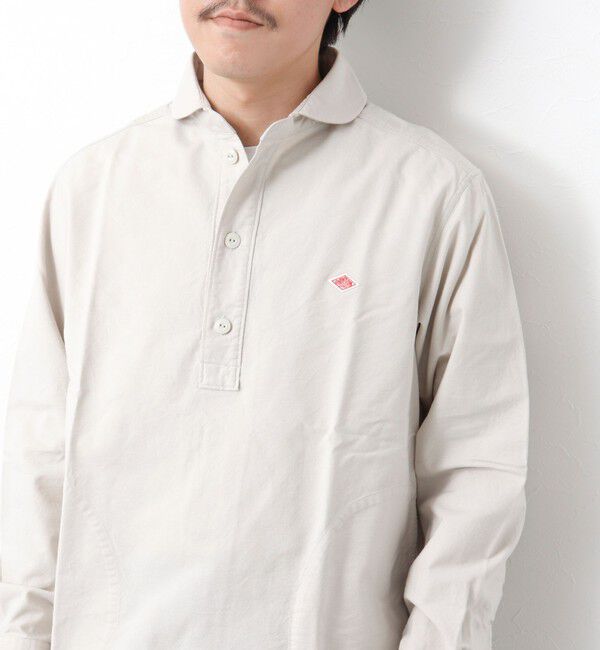 NOLLEY'S goodman「【DANTON/ダントン】ROUND COLLAR P.O SHIRT LS 25SS」|シャツ・ブラウス|