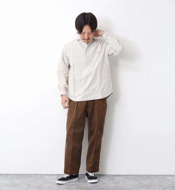 NOLLEY'S goodman「【DANTON/ダントン】ROUND COLLAR P.O SHIRT LS 25SS」|シャツ・ブラウス|