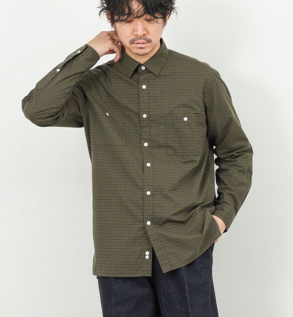 NOLLEY'S goodman「ダブルポケットオーバーシャツ 26SS」|シャツ・ブラウス|