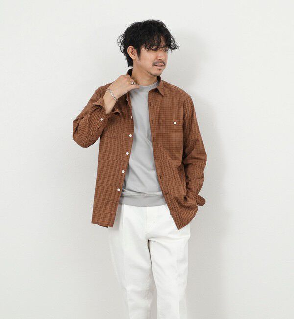 NOLLEY'S goodman「ダブルポケットオーバーシャツ 26SS」|シャツ・ブラウス|