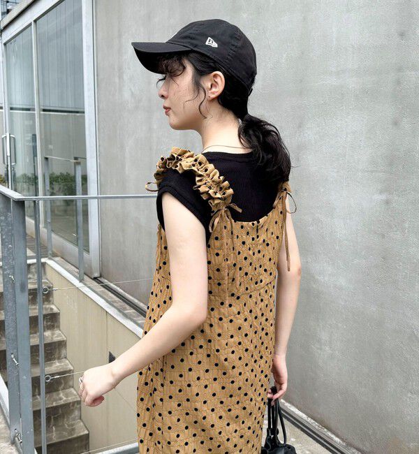 fredy emue「ドット3WAYワンピース」|ワンピース|ベージュ系その他