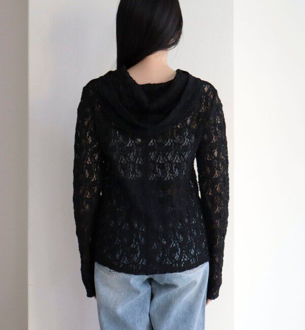 fredy emue「コットンレースフーディ」|Tシャツ・カットソー|