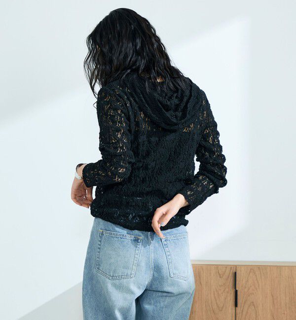 fredy emue「コットンレースフーディ」|Tシャツ・カットソー|