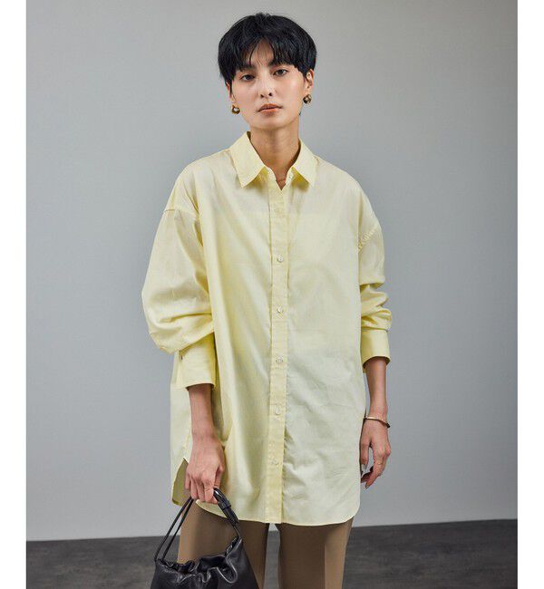 SALON adam et rope'「コットンオックスウォッシュドシャツ」|シャツ・ブラウス|