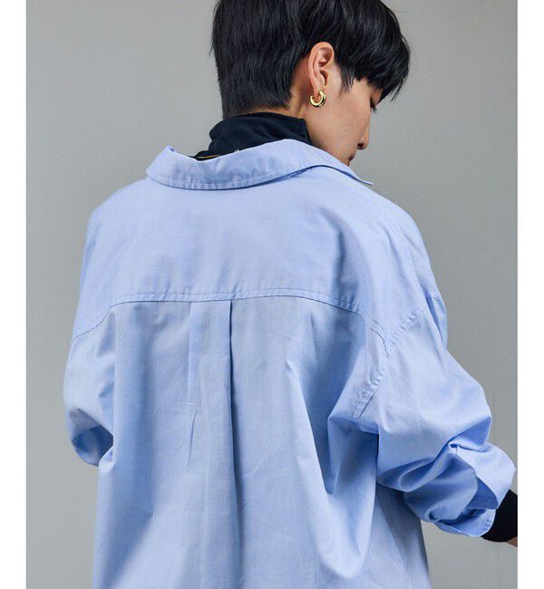 SALON adam et rope'「コットンオックスウォッシュドシャツ」|シャツ・ブラウス|