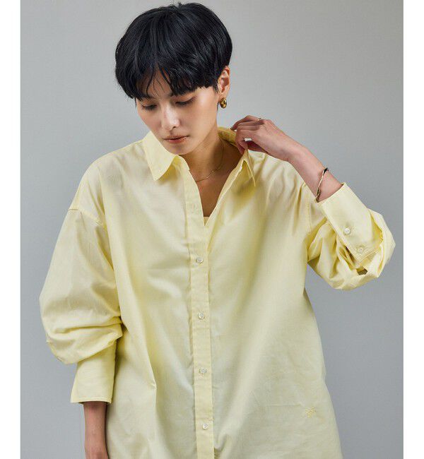 SALON adam et rope'「コットンオックスウォッシュドシャツ」|シャツ・ブラウス|