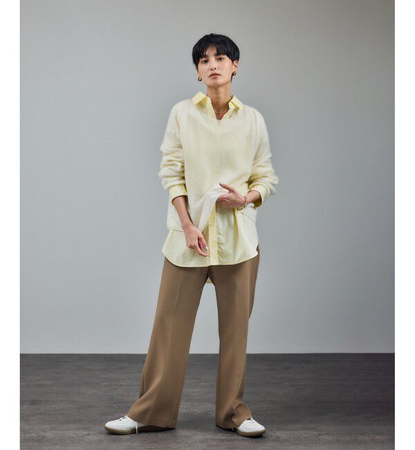 SALON adam et rope'「コットンオックスウォッシュドシャツ」|シャツ・ブラウス|