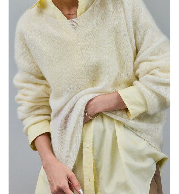 SALON adam et rope'「コットンオックスウォッシュドシャツ」|シャツ・ブラウス|