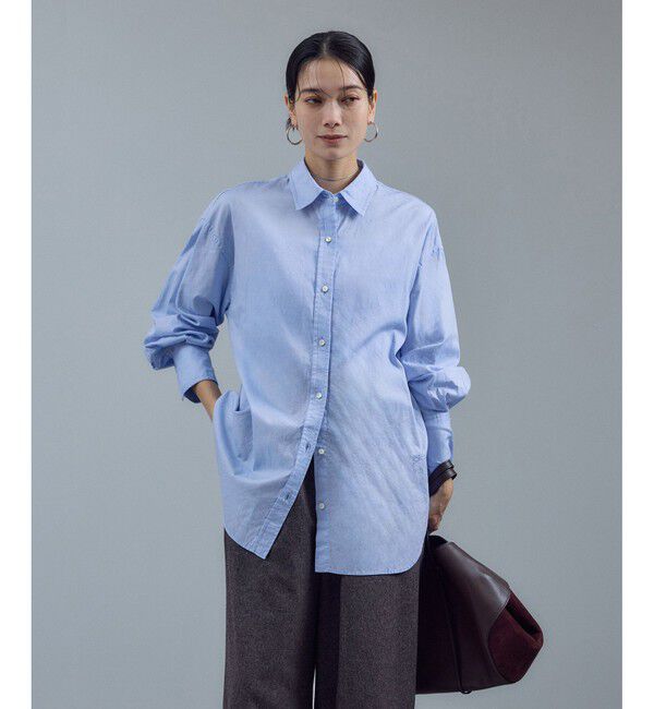 SALON adam et rope'「コットンオックスウォッシュドシャツ」|シャツ・ブラウス|