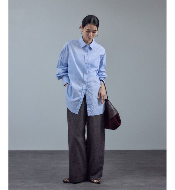 SALON adam et rope'「コットンオックスウォッシュドシャツ」|シャツ・ブラウス|