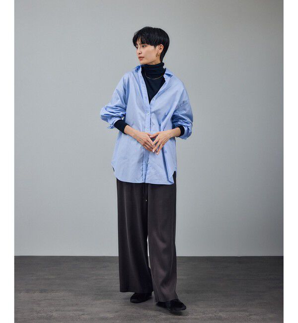 SALON adam et rope'「コットンオックスウォッシュドシャツ」|シャツ・ブラウス|