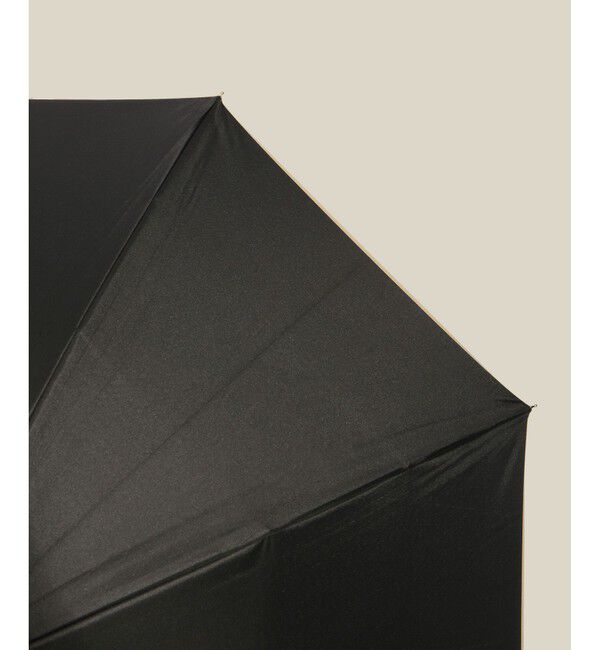 ROPE「バンブーハンドルバイカラーパラソル（長傘）【晴雨兼用/UVカット】【完全遮光生地】」|傘|