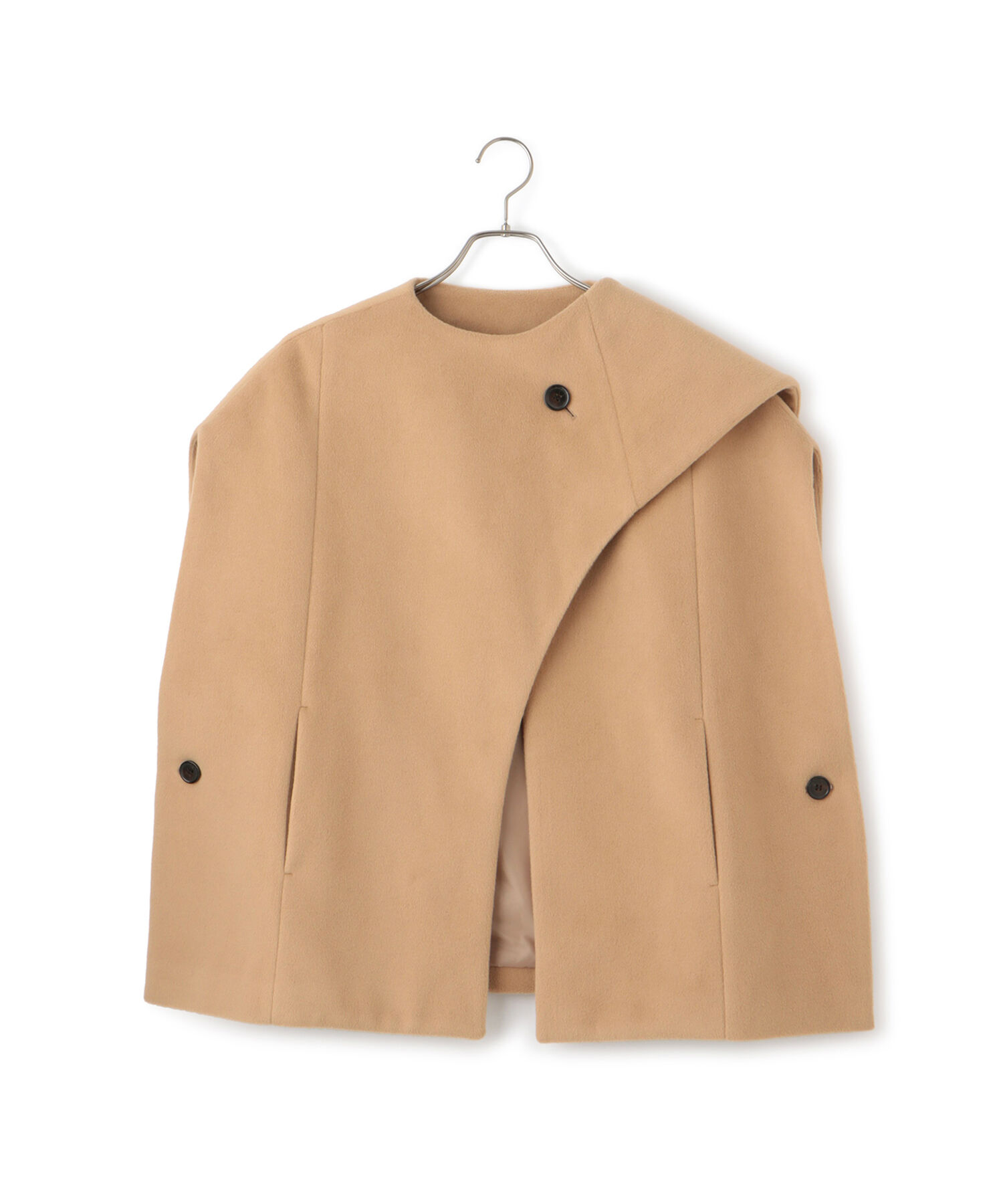 VIS「マフラーみたいに巻けるポンチョベスト」|ポンチョ・ケープ|