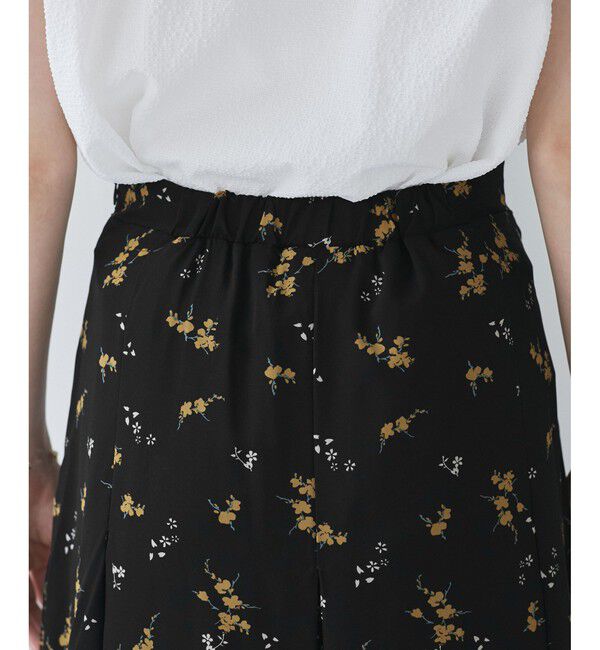 VIS「【WEB限定】アソート柄セミフレアロングスカート」|スカート|