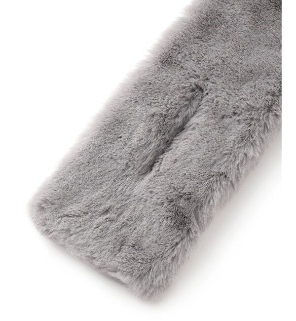 VIS「ボリュームフェイクファーティペット」|マフラー|