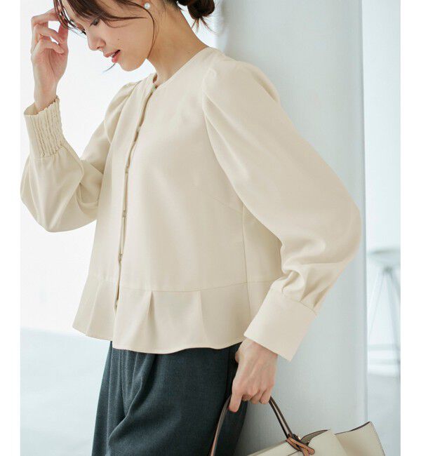 Rope&rsquo;Picnic「ジャケットみたいに着れるブラウス」|シャツ・ブラウス|シロメイン