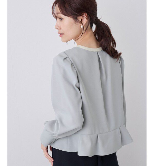 Rope&rsquo;Picnic「ジャケットみたいに着れるブラウス」|シャツ・ブラウス|