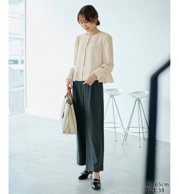 Rope&rsquo;Picnic「ジャケットみたいに着れるブラウス」|シャツ・ブラウス|