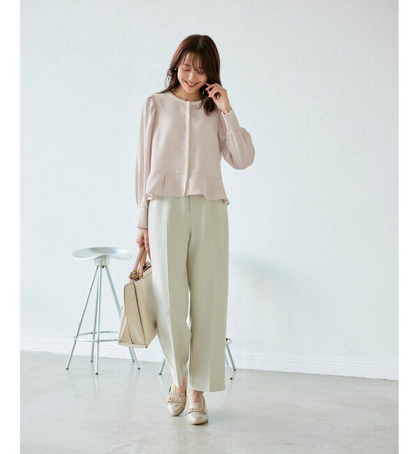 Rope&rsquo;Picnic「ジャケットみたいに着れるブラウス」|シャツ・ブラウス|