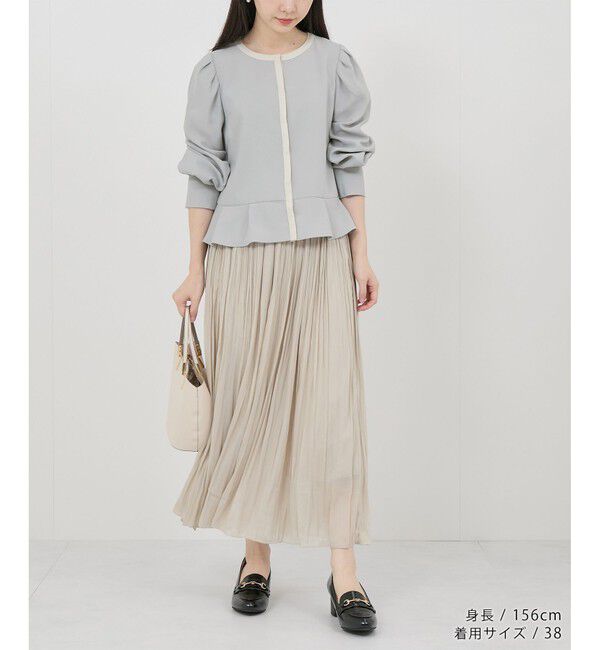 Rope&rsquo;Picnic「ジャケットみたいに着れるブラウス」|シャツ・ブラウス|