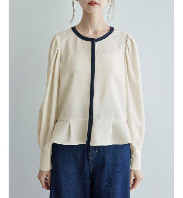 Rope&rsquo;Picnic「ジャケットみたいに着れるブラウス」|シャツ・ブラウス|