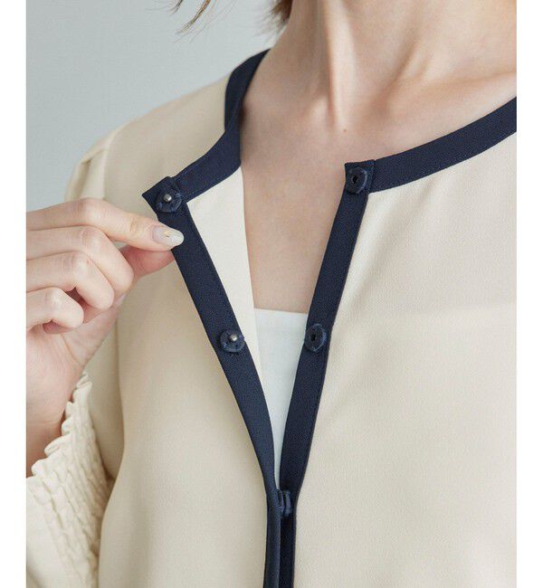 Rope&rsquo;Picnic「ジャケットみたいに着れるブラウス」|シャツ・ブラウス|