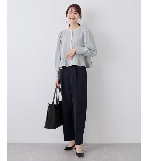 Rope&rsquo;Picnic「ジャケットみたいに着れるブラウス」|シャツ・ブラウス|