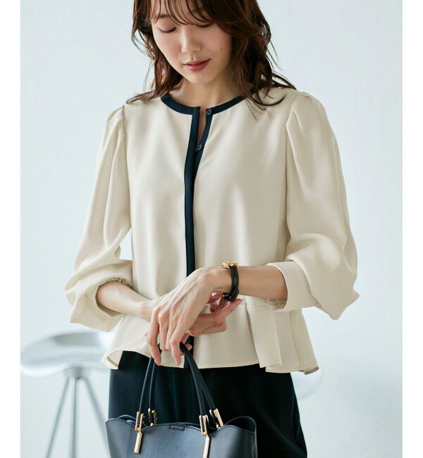 Rope&rsquo;Picnic「ジャケットみたいに着れるブラウス」|シャツ・ブラウス|シロサブ