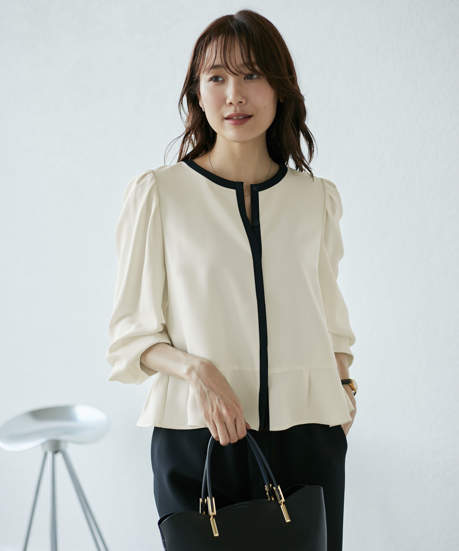 Rope&rsquo;Picnic「ジャケットみたいに着れるブラウス」|シャツ・ブラウス|