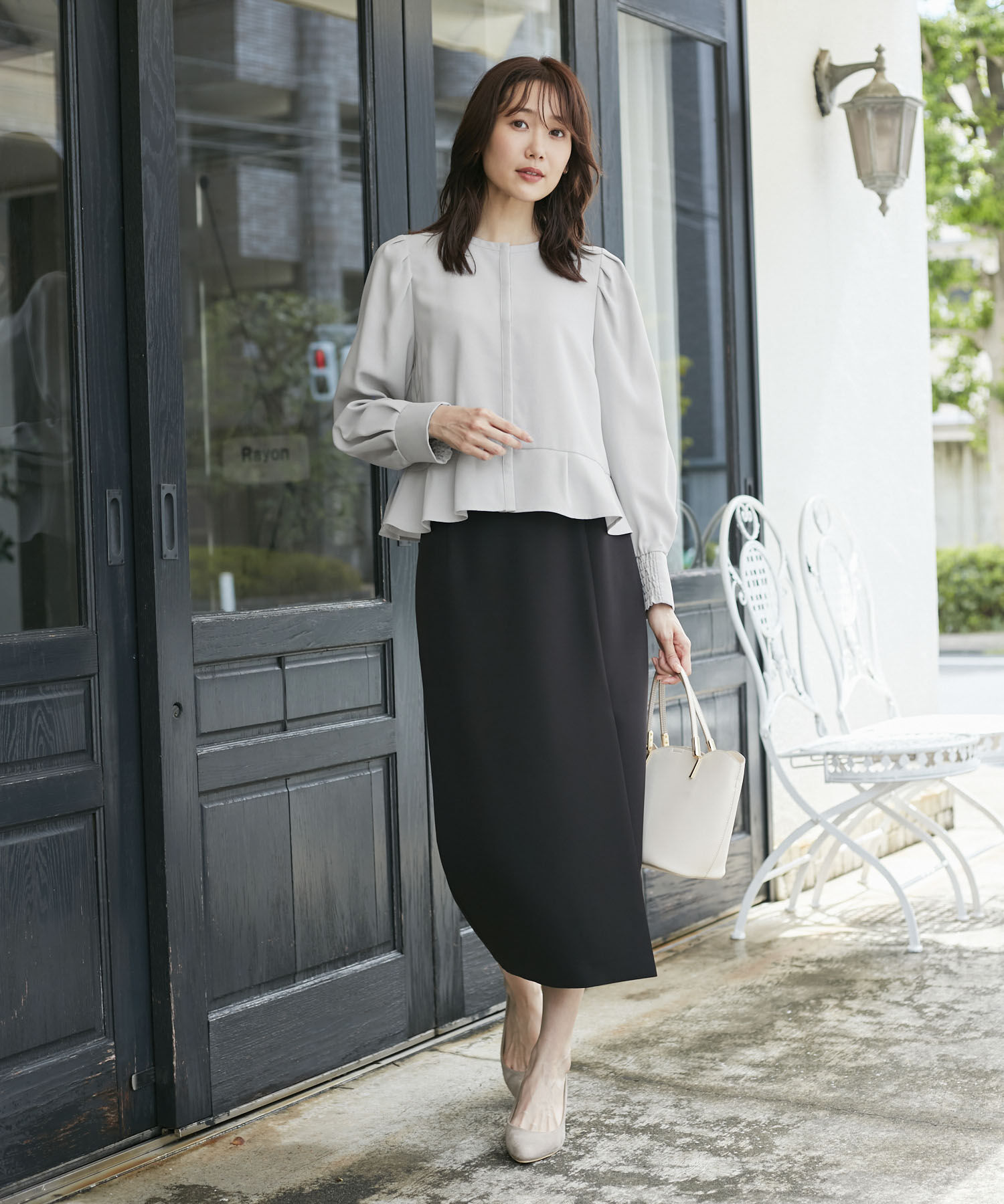 Rope&rsquo;Picnic「ジャケットみたいに着れるブラウス」|シャツ・ブラウス|