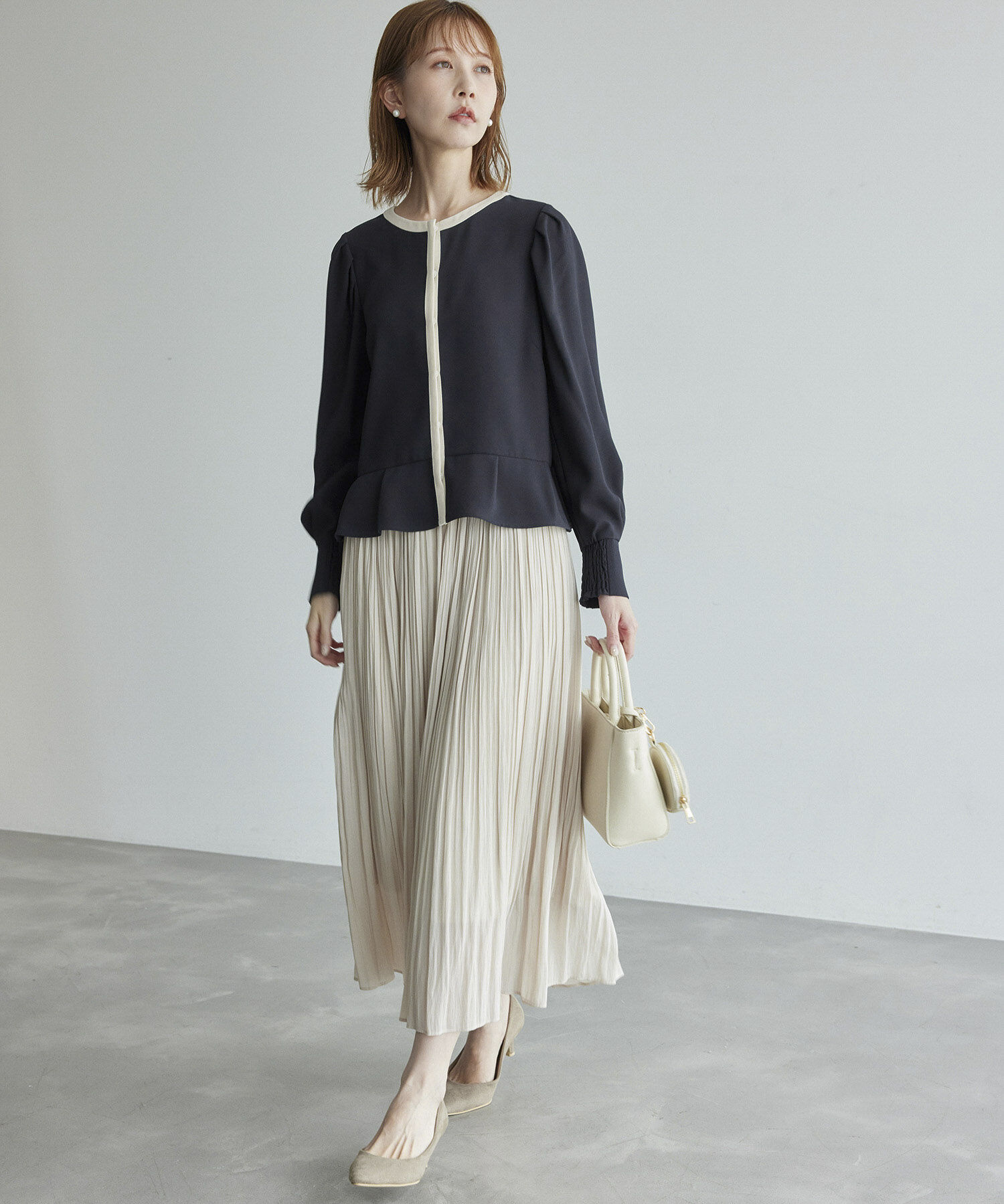 Rope&rsquo;Picnic「ジャケットみたいに着れるブラウス」|シャツ・ブラウス|