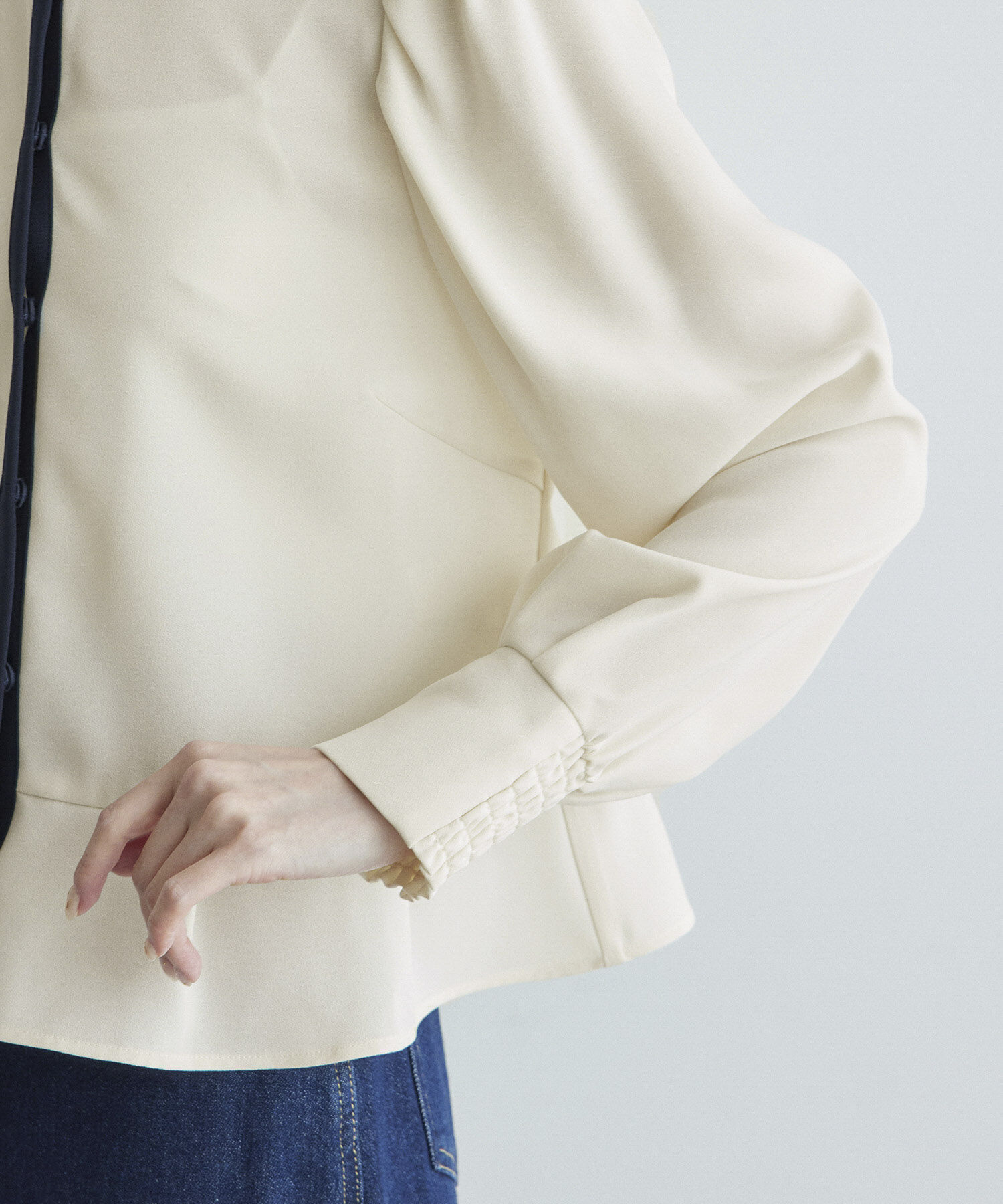 Rope&rsquo;Picnic「ジャケットみたいに着れるブラウス」|シャツ・ブラウス|