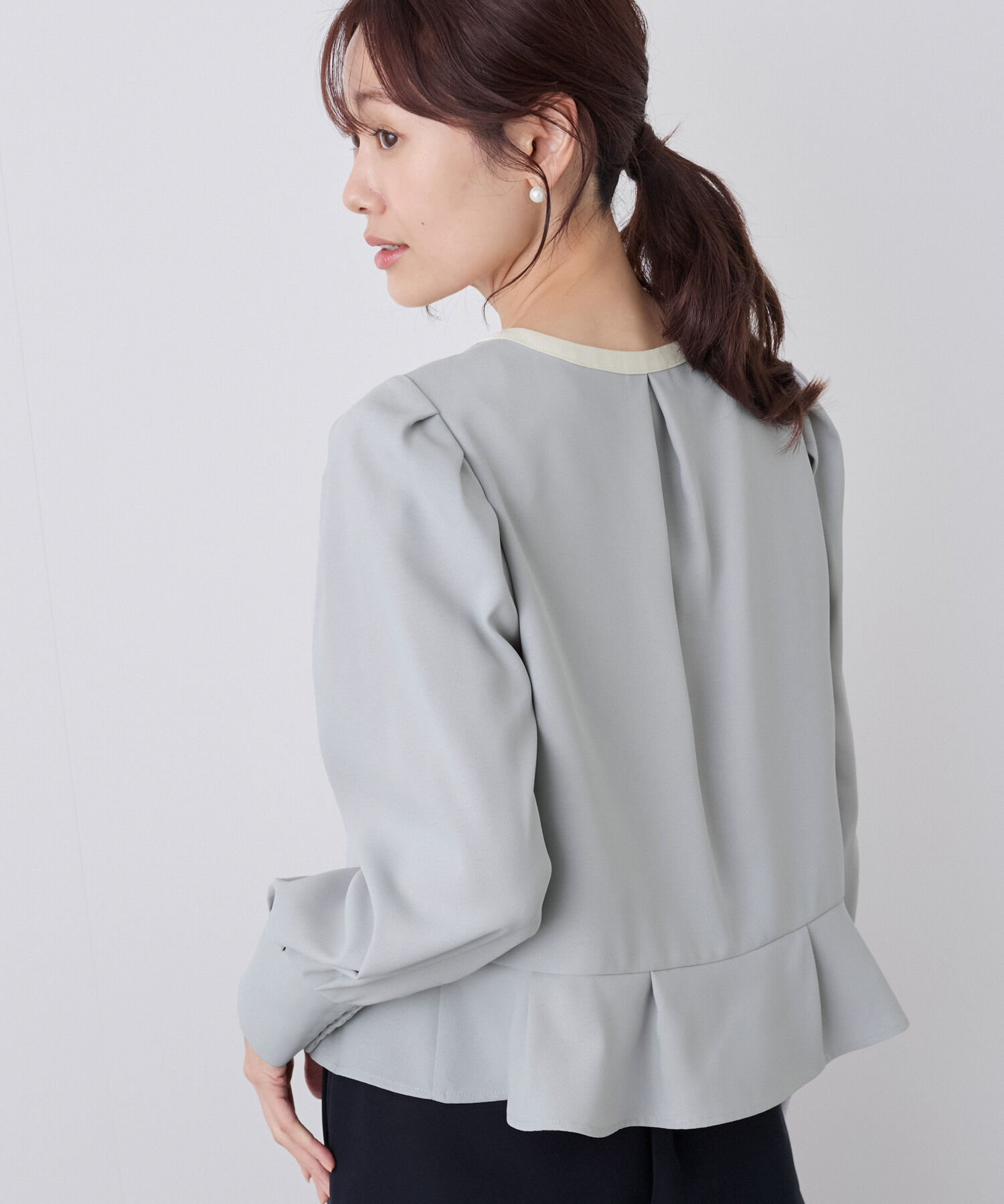 Rope&rsquo;Picnic「ジャケットみたいに着れるブラウス」|シャツ・ブラウス|