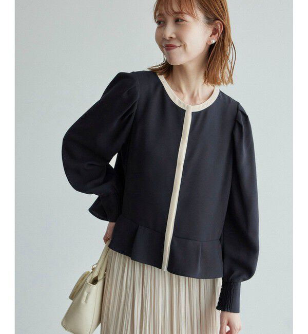 Rope&rsquo;Picnic「ジャケットみたいに着れるブラウス」|シャツ・ブラウス|コンメイン