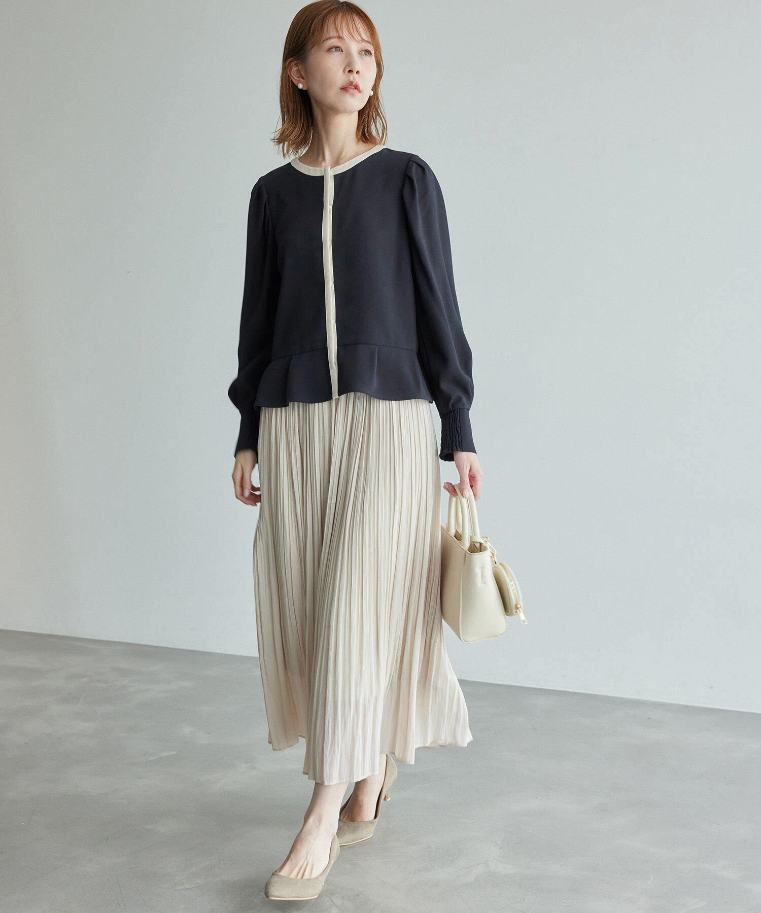 Rope&rsquo;Picnic「ジャケットみたいに着れるブラウス」|シャツ・ブラウス|