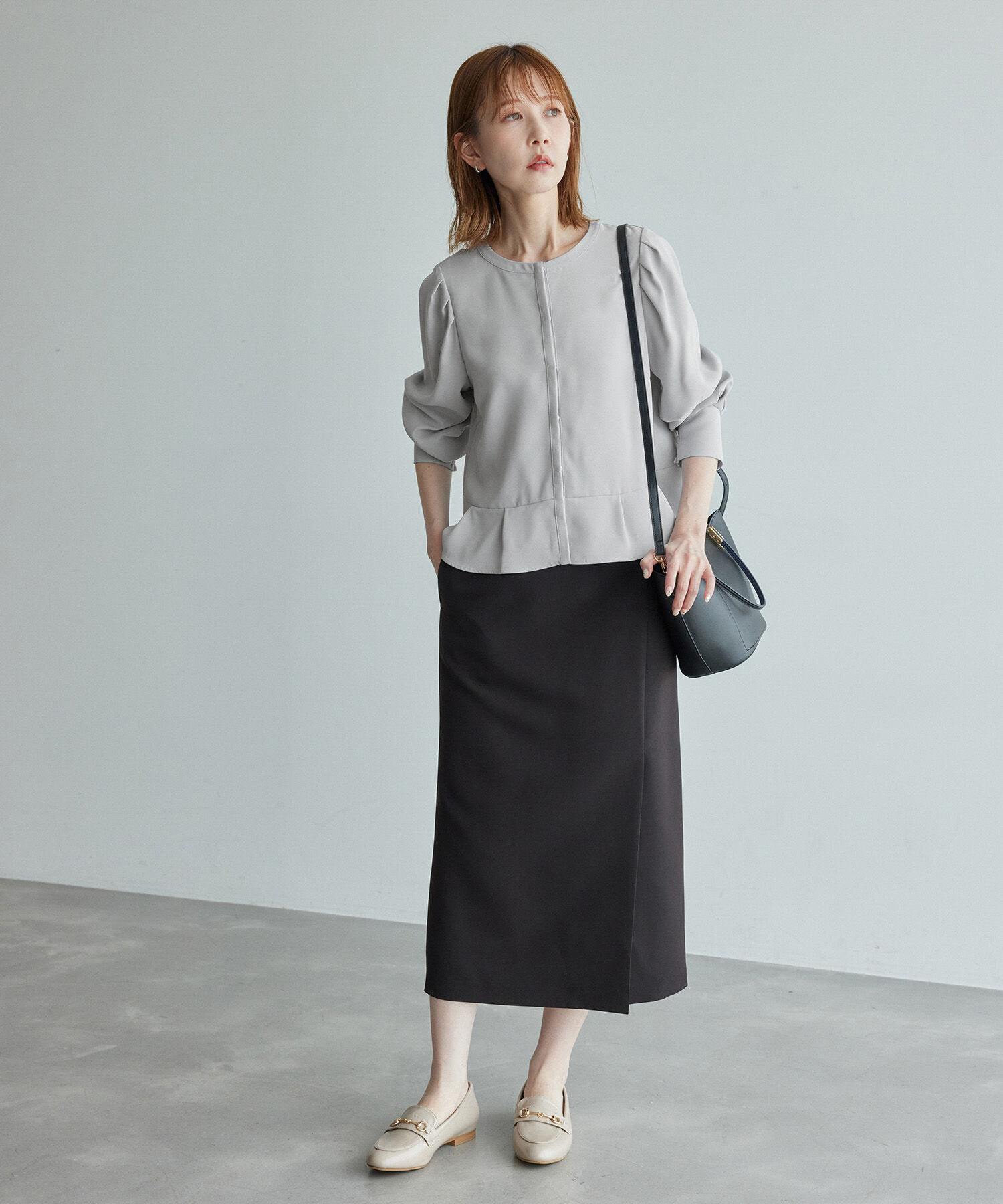 Rope&rsquo;Picnic「ジャケットみたいに着れるブラウス」|シャツ・ブラウス|