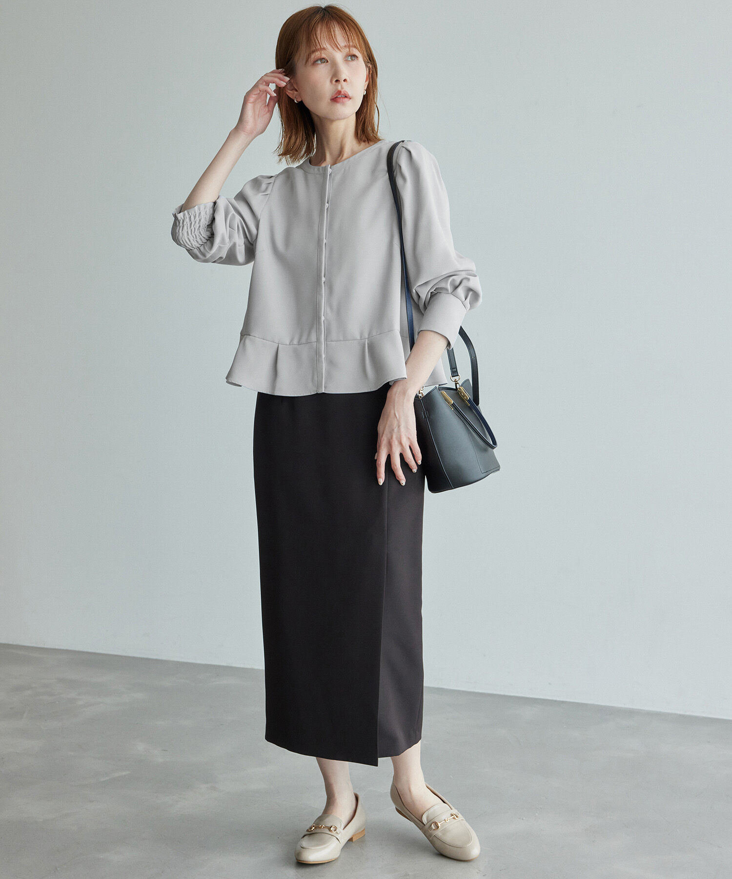 Rope&rsquo;Picnic「ジャケットみたいに着れるブラウス」|シャツ・ブラウス|