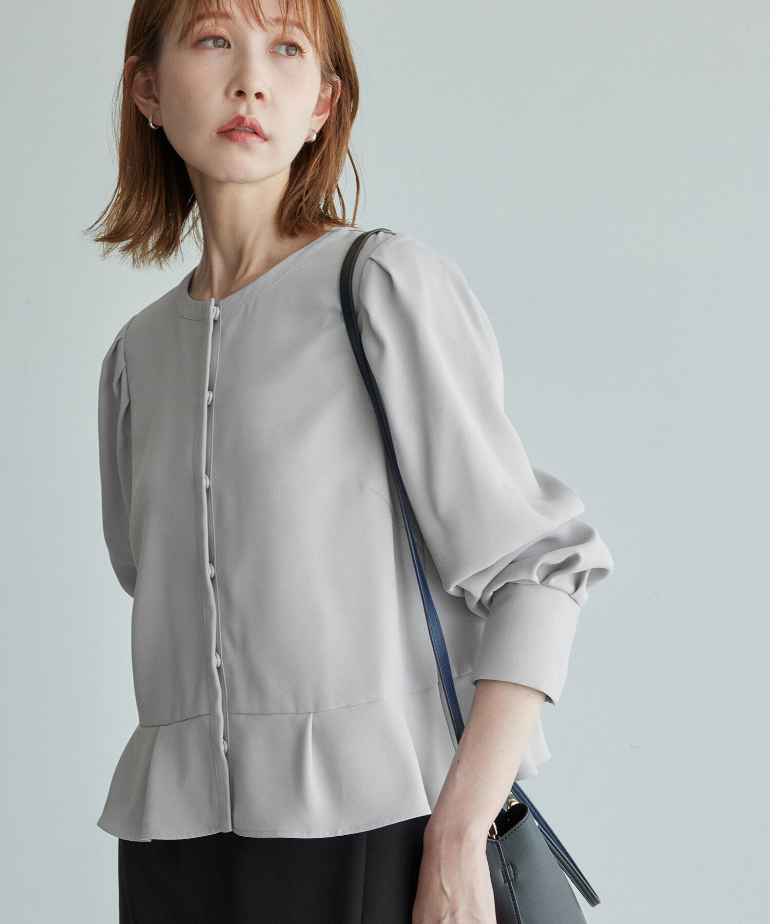 Rope&rsquo;Picnic「ジャケットみたいに着れるブラウス」|シャツ・ブラウス|