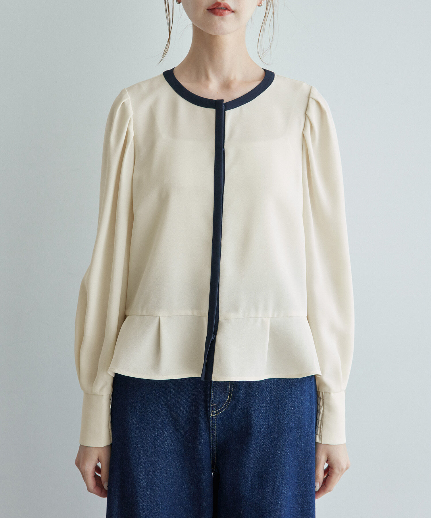 Rope&rsquo;Picnic「ジャケットみたいに着れるブラウス」|シャツ・ブラウス|