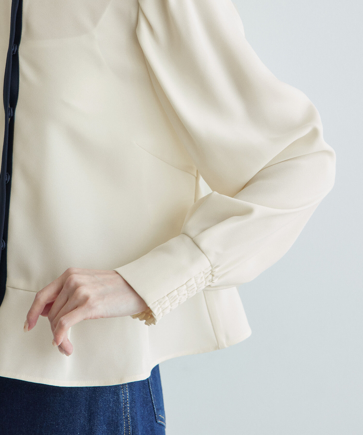 Rope&rsquo;Picnic「ジャケットみたいに着れるブラウス」|シャツ・ブラウス|