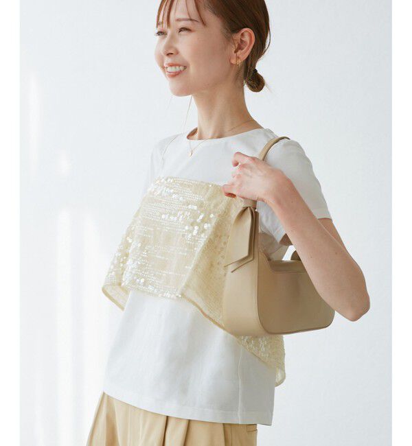 Rope&rsquo;Picnic「スパンコールビスチェ付きカットトップス」|Tシャツ・カットソー|