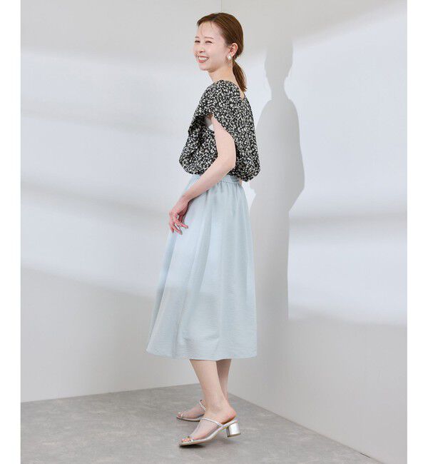 Rope&rsquo;Picnic「ラッフルスリーブブラウス/通勤対応」|シャツ・ブラウス|