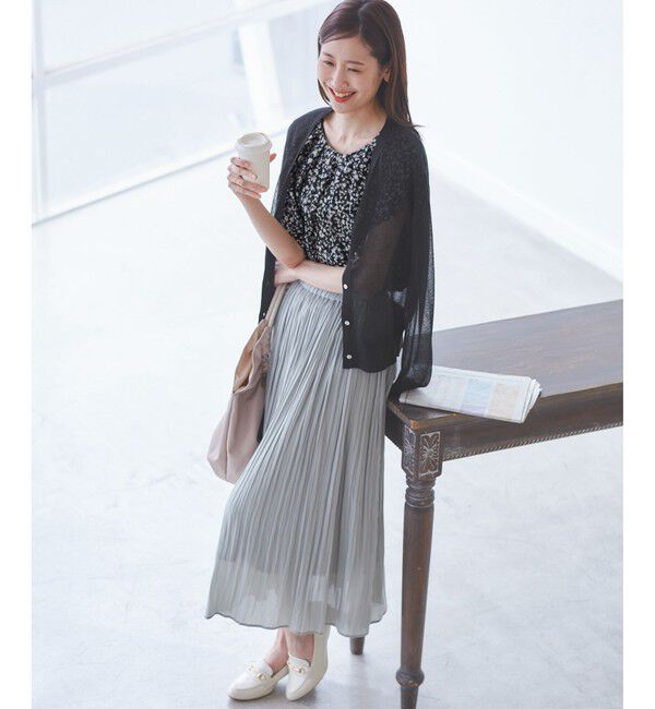 Rope&rsquo;Picnic「ラッフルスリーブブラウス/通勤対応」|シャツ・ブラウス|