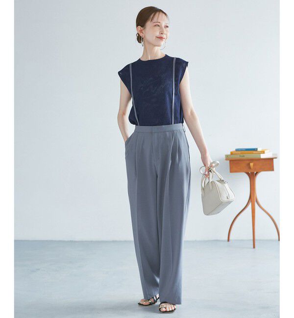 Rope&rsquo;Picnic「レーシーフレンチサマーニット」|ニット・セーター|