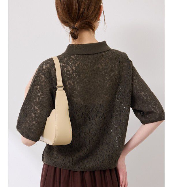 Rope&rsquo;Picnic「レース襟付きカーディガン」|カーディガン|