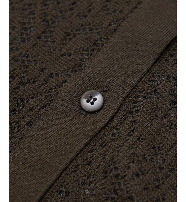 Rope&rsquo;Picnic「レース襟付きカーディガン」|カーディガン|